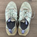 Nike  Women's Cream and Purple Athletic Shoes Photo 0
