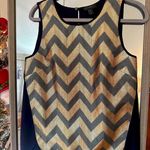 J.Crew Women's  Top, Size 2 Navy & Gold Photo 0