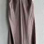 Victoria's Secret Victoria’s Secret 100% Silk Slip Dress Taupe Size M Photo 0