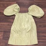 LPA Green Puffy Dress Photo 1