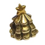 Pandora  Christmas Tree Bead Charm Two Tone 14k Gold Sterling Silver #790365 Photo 0