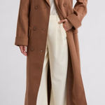 Max Studio  Brown Trench Coat Photo 0