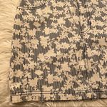 BDG  Denim Mini Skirt Blue White Stripes Floral Photo 4