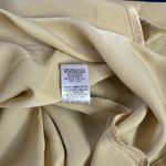 Mable Gold Chiffon Maxi Dress Women M One Shoulder Open Back Formal Gown Size M Photo 6