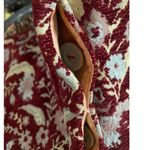 Size up to 3X//Vintage 70s Plus Size Tapestry Coat Red Photo 4