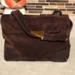 AMERICANA BY SHARIF Suede Flap Vintage Brown Photo 1