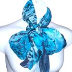 Pretty blue ocean style scarf/ sarong Photo 1
