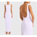 Amanda Uprichard  Marbella Maxi Dress in Feather Size Medium Photo 1