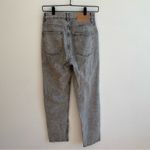 ZARA  Black Acid‎ Wash Mom Jeans Women's Size 26 Photo 3