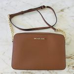 Michael Kors  Jet Set Item Luggage Leather Zip Chain East West Crossbody Bag Photo 0