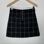 Madewell Plaid Fireside Mini Skirt Size 0 Photo 1