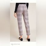 Anthropologie  Malcom Tapered Trouser Houndstooth & Plaid Dress Pant size 2 Photo 2