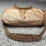 Coach Ashley Large Beige Leather Carryall Satchel Shoulder Bag Photo 1