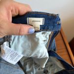 Madewell Stovepipe Jeans in Chancery Wash: Fluffy Hem Edition Photo 9