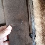 Evoluzione Di Laps Shearling Madecin Italy Vintage Winter Outdoor Size Xl Brown Photo 3