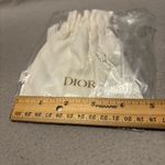Christian Dior Dior White Drawstring Pouch Photo 3