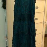 Sundance Dark Green Lace Dress Photo 3