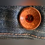 Guess PREMIUM DENIM Womens Jacket Size Small Distressed Ripped Washed Cotton Photo 8