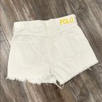 Ralph Lauren  Denim White Shorts Polo The Crosby Relaxed Size 28 Photo 2