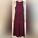 Halara NWT-  Casual Breezeful Sleeveless Jumpsuit Dress Pants sz Large Photo 5