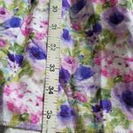 Jacquie The Label Purple Floral Ruffle Sleeve Tiered Babydoll Mini Dress Size L Size L Photo 6