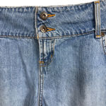 Women's Lei Denim Shorts, Size 22, Blue Photo 2