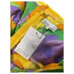 Danielle Bernstein New  WeWoreWhat Dress Womens Small Yellow Purple Strapless 70s Photo 14