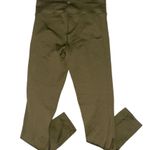 Athleta olive green seamless full length leggings women’s size medium Photo 1