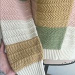 Greylin  Colorblock Pastel Sweater Size XS Photo 4