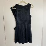 Ali & Jay Satin Asymmetrical Pleated Cocktail Dress Photo 3