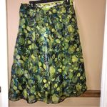 Ideology  Silk Sequin Midi Skirt‎ Green 10 Photo 3