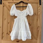 NWT Showpo Dress with side cutouts size 8 White Photo 1