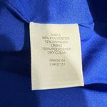 Eliza J  Asymmetric Ruffle Hem Cocktail Dress Women's 8 Blue Sleeveless NWOT Photo 7