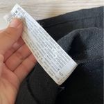 ZARA  Voluminous Cotton Gauze V Neck Puff Sleeve Mini Dress Black (Medium) party Photo 5