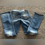 Silver Jeans New  Blue Distressed AIKO Jeans 27x33 Photo 3