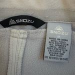Snozu  Cream Fleece Snow Pants Size Medium EUC Photo 2