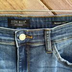 Judy Blue  distressed ripped leopard cheetah skinny fit jeans size 11/30 Photo 3