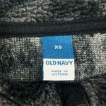 Old Navy  Leopard Print Quarter Zip Pullover Fleece Sweatshirt XS Photo 4