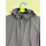 Free Country Womans Chico Navy Zip Up Hood Lined Jacket Small Waterproof Photo 1