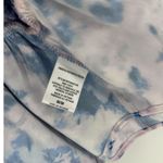 Ro & De Blue Pink Tie Dye Crop Peplum Racerback Tank Top Size M beach summer Photo 4