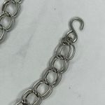 Silver Tone K Initial Chain Link Belt Y2K Festival XS/Small (XS/S) ✨ Photo 2