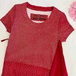 Rundholz Black Label Bubble Balloon Midi Dress In Red Chili Print Lagenlook Photo 5