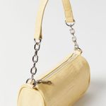 Urban Outfitters UO Yellow Faux Leather Crocodile Bag Photo 0