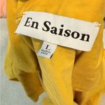 En Saison Lyanna Mini Dress in Yellow Size L Photo 3