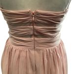 Hailey Logan  Blush Pink Mini Dress by Adrianna Papell Formal Gown. WORN ONCE Photo 6