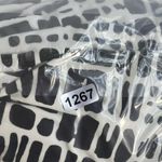 MiracleSuit  Sz 8 Tankini Swimsuit Top Animal Print Black White Underwire Twist Photo 9