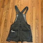 No Boundaries  Vintage Y2K 90s Charcoal Denim Overalls Photo 3