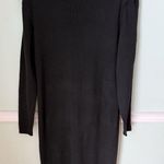 Eloquii  Womens Long Sleeve Midi Sweater Dress Plus Size 22/24 Black Office Photo 0