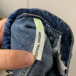 Garage  High Rise Festival Shorts Denim Cut Offs Distressed Photo 3