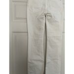 Madewell Mid Rise Kick Out Ankle Length Jeans Pure White Womens Size 23 Photo 6